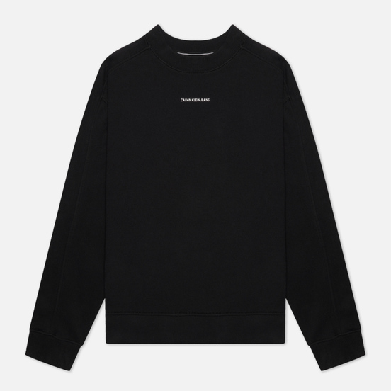 Мужская толстовка Calvin Klein Jeans Micro Branding Organic Black