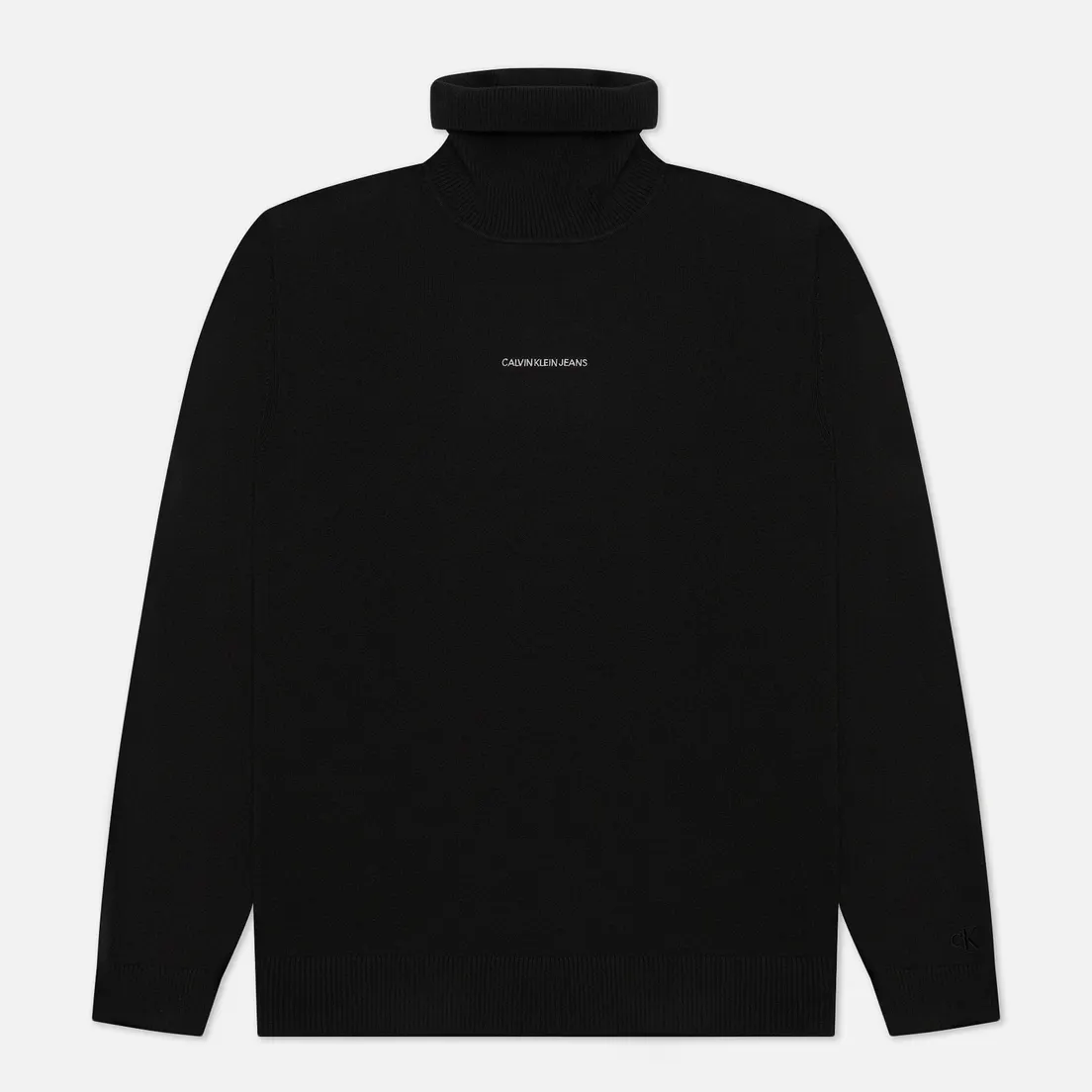 Calvin Klein Jeans Мужская водолазка Micro Branding Roll Neck