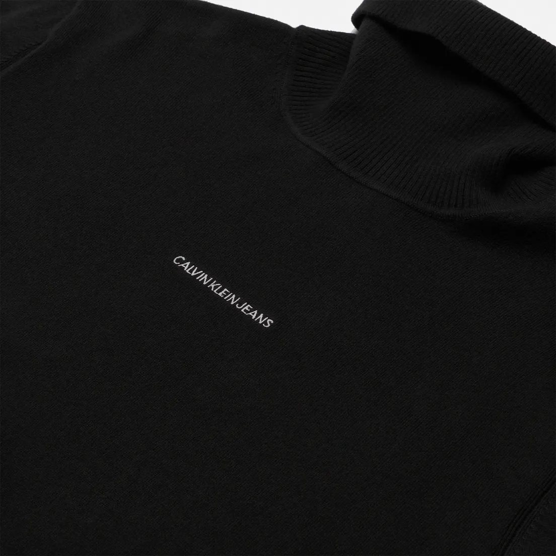 Calvin Klein Jeans Мужская водолазка Micro Branding Roll Neck