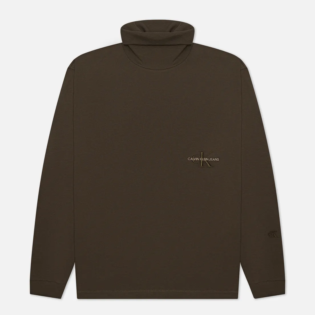 Calvin Klein Jeans Мужская водолазка LS Off Placed Roll Neck
