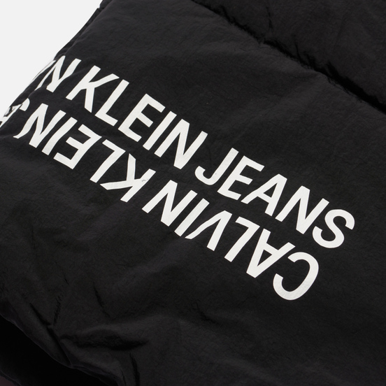 Мужская куртка парка Calvin Klein Jeans Sustainable Crinkle Black