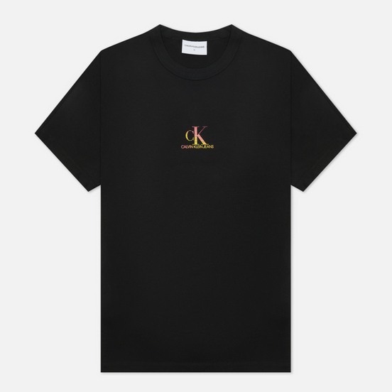 Мужская футболка Calvin Klein Jeans Gradient Back Logo Black