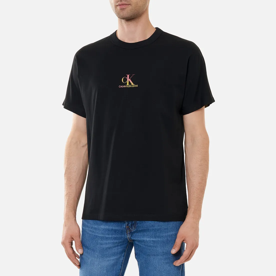 Calvin Klein Jeans Мужская футболка Gradient Back Logo