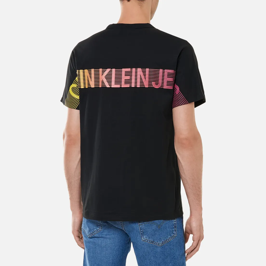 Calvin Klein Jeans Мужская футболка Gradient Back Logo