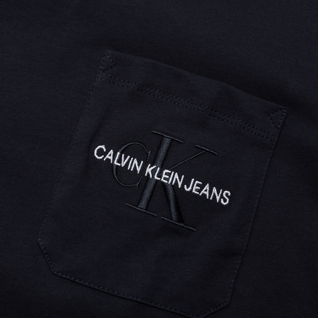 Calvin Klein Jeans Мужская футболка Monogram Embroidery Pocket