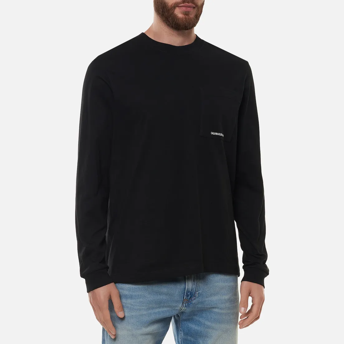 Calvin Klein Jeans Мужской лонгслив Organic Cotton Essentials