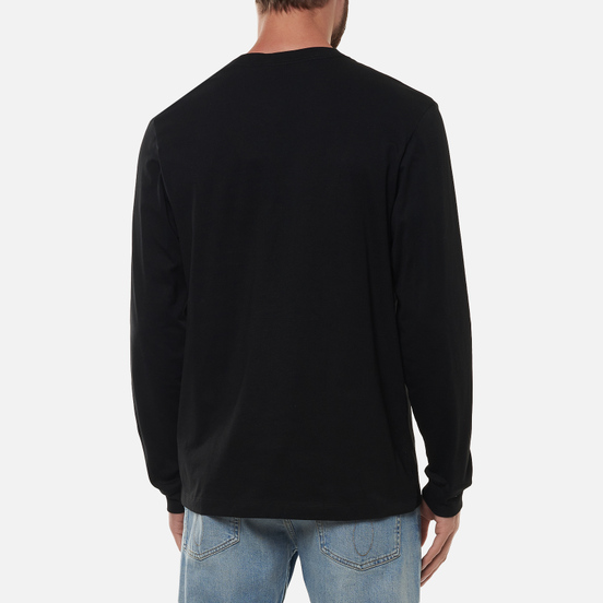 Мужской лонгслив Calvin Klein Jeans Organic Cotton Essentials Black