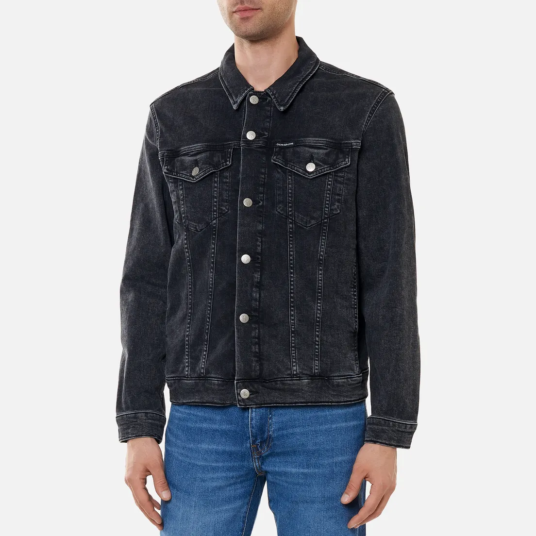 Calvin Klein Jeans Мужская джинсовая куртка Modern Essential Denim