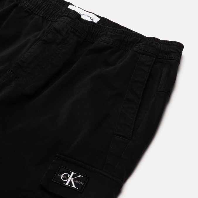 Мужские брюки Calvin Klein Jeans, цвет чёрный, размер XXL J30J319650BEH Skinny Cargo - фото 2