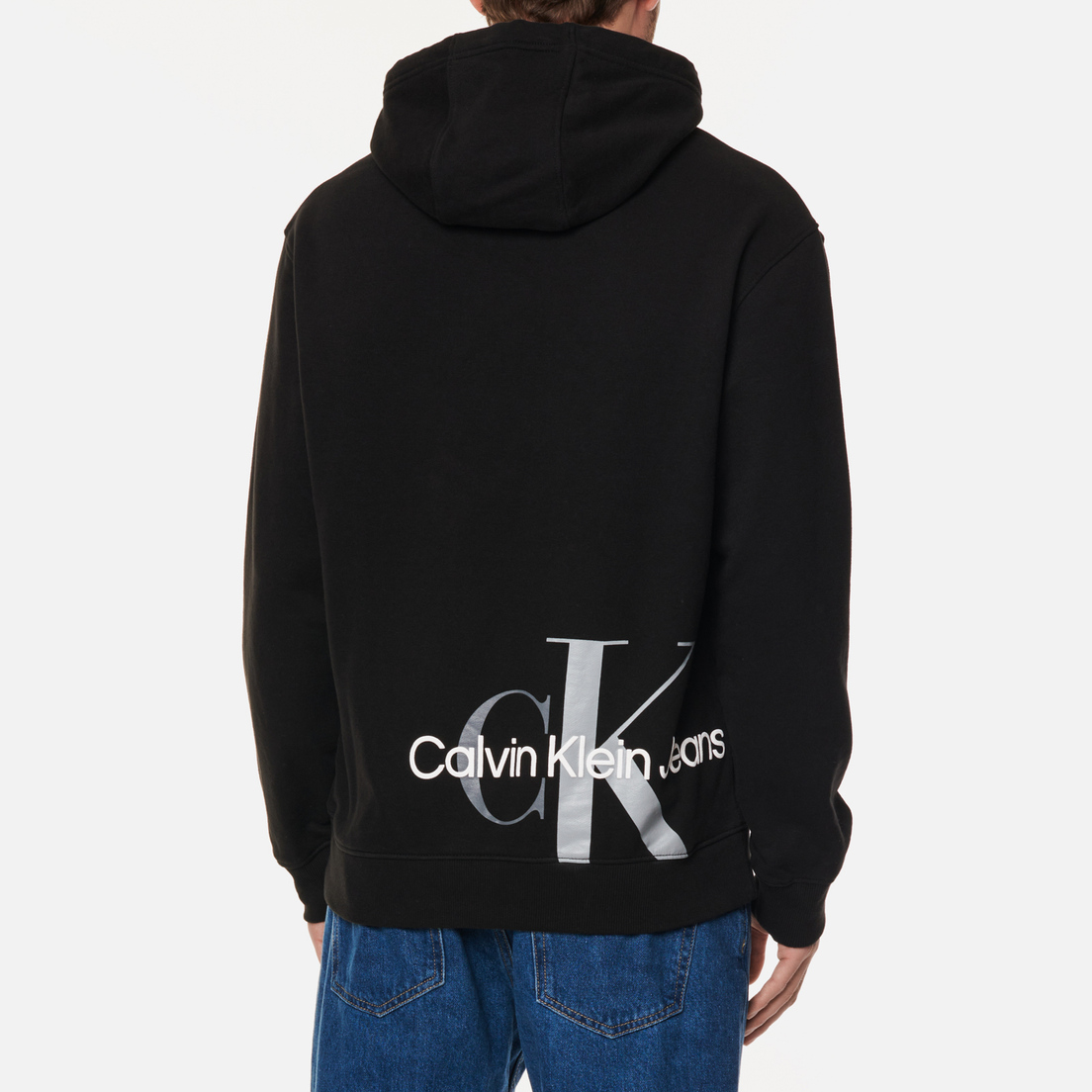 Calvin Klein Jeans Мужская толстовка Relaxed Logo Hoodie