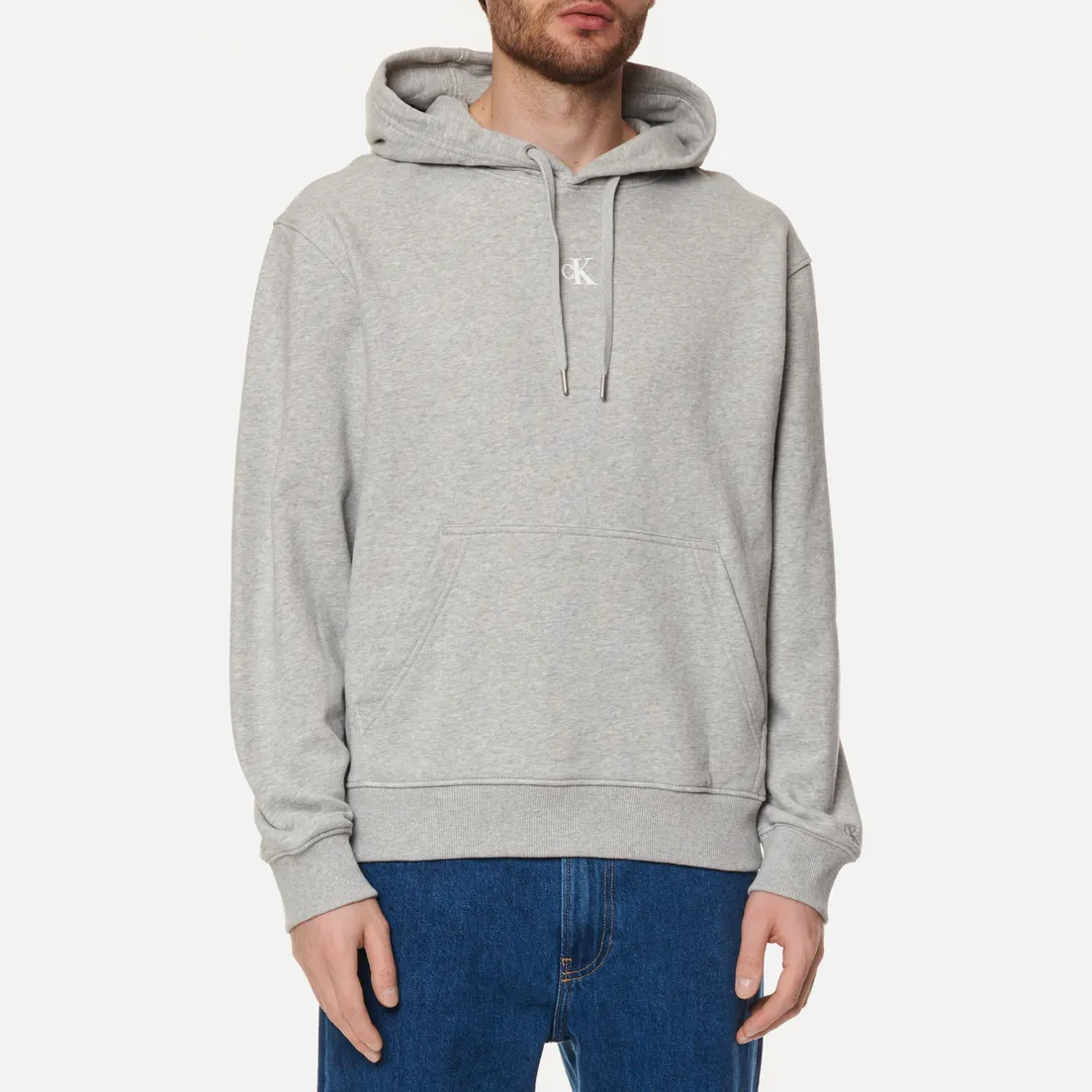 Calvin Klein Jeans Мужская толстовка Relaxed Logo Hoodie
