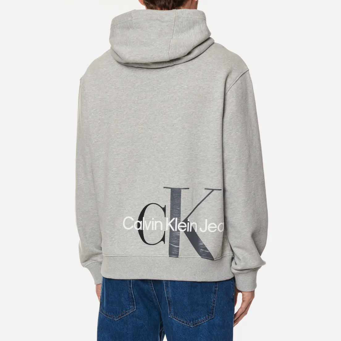 Calvin Klein Jeans Мужская толстовка Relaxed Logo Hoodie