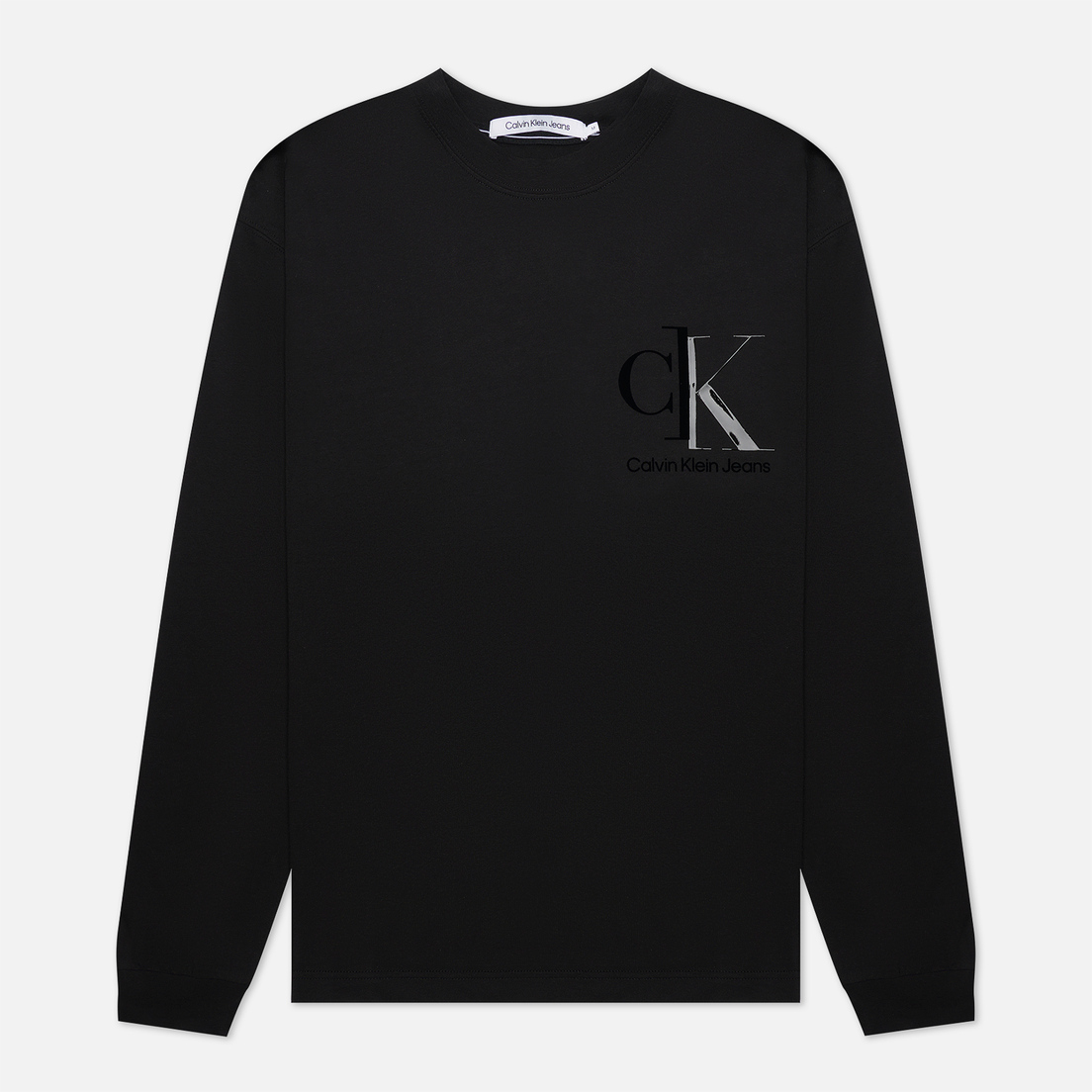 Calvin Klein Jeans Мужской лонгслив LS Relaxed Logo