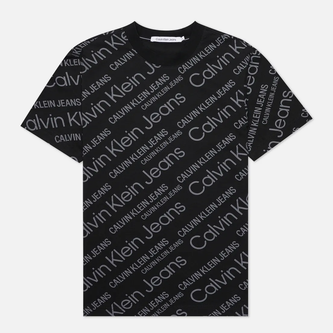 Calvin Klein Jeans Мужская футболка Relaxed All-Over Logo