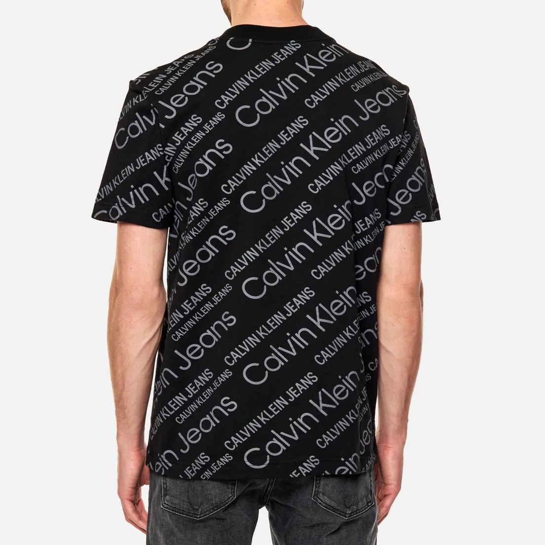 Calvin Klein Jeans Мужская футболка Relaxed All-Over Logo