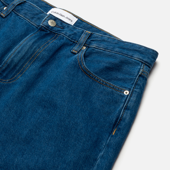 Мужские джинсы Calvin Klein Jeans, цвет синий, размер 32 J30J3198611A4 Dad Medium Rise - фото 2