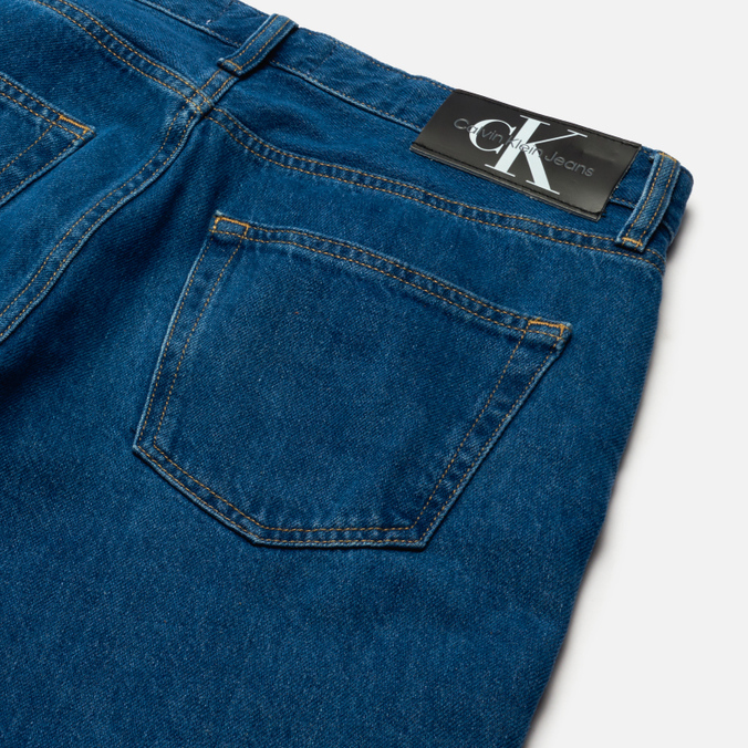 Мужские джинсы Calvin Klein Jeans, цвет синий, размер 32 J30J3198611A4 Dad Medium Rise - фото 3