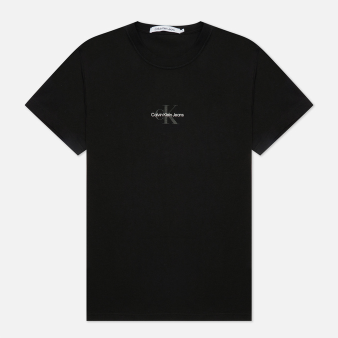 Мужская футболка Calvin Klein Jeans, цвет чёрный, размер XL