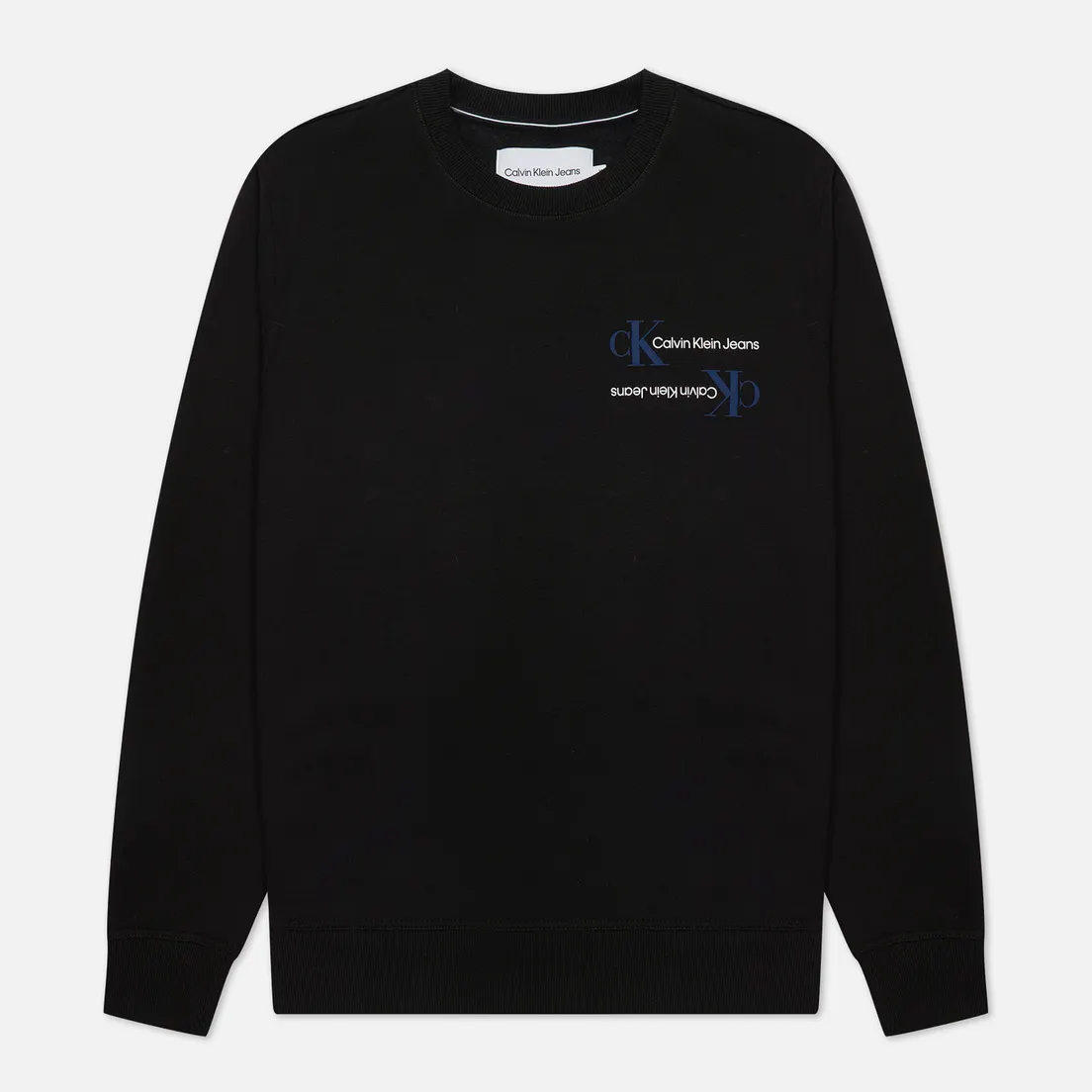 Calvin Klein Jeans Мужская толстовка Mirror Logo Crew