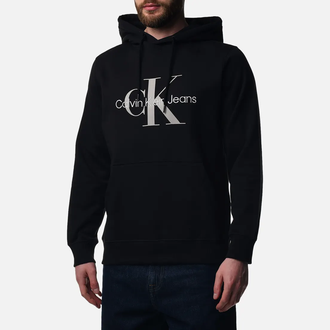 Calvin Klein Jeans Мужская толстовка Seasonal Monologo Regular Hoodie