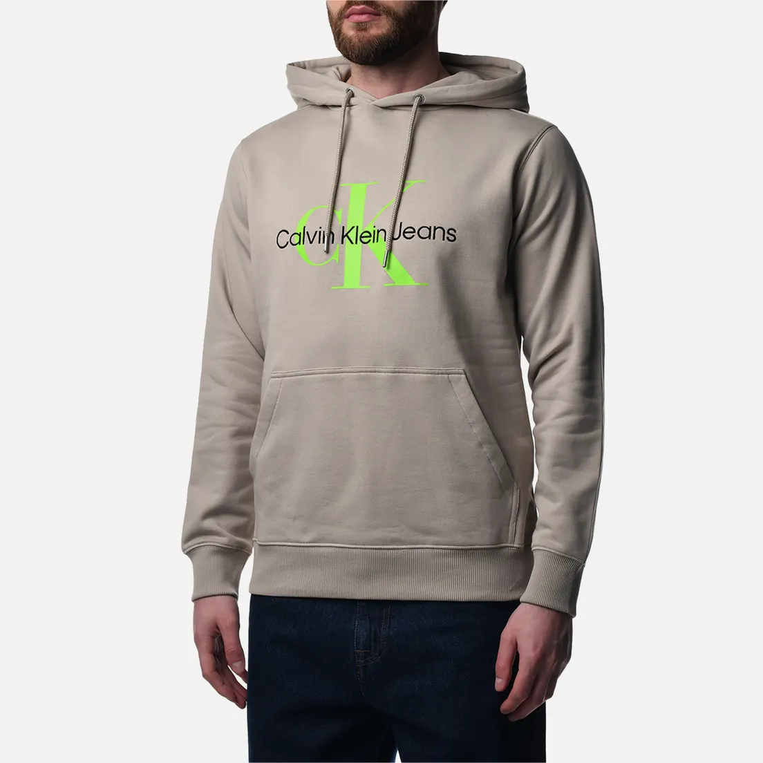 Calvin Klein Jeans Мужская толстовка Seasonal Monologo Regular Hoodie