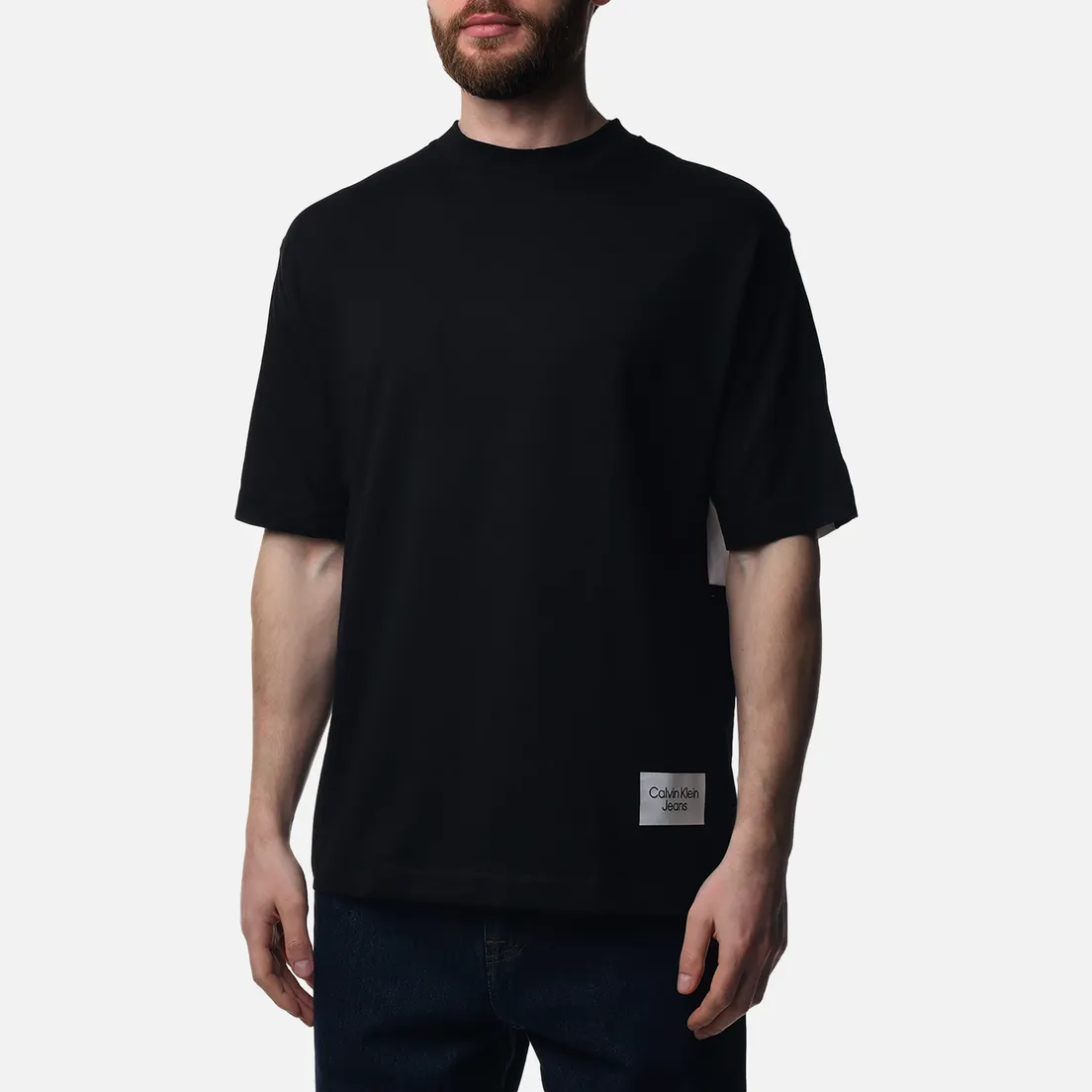 Calvin Klein Jeans Мужская футболка Bold Logo Colorblock