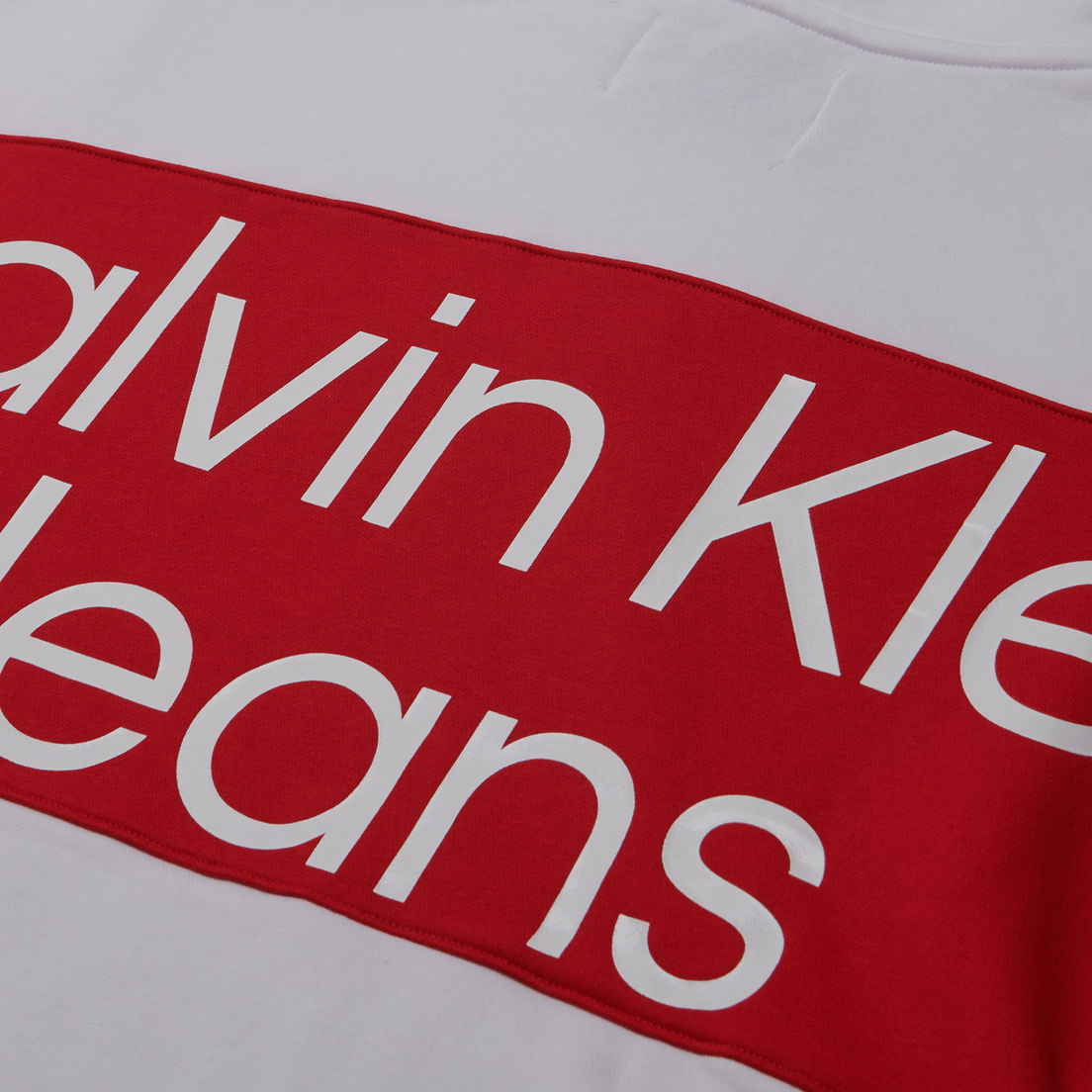 Calvin Klein Jeans Мужская толстовка Bold Logo Colorblock Hoodie