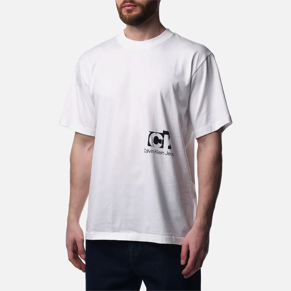 Calvin Klein Jeans Мужская футболка Connected Layer Landscape