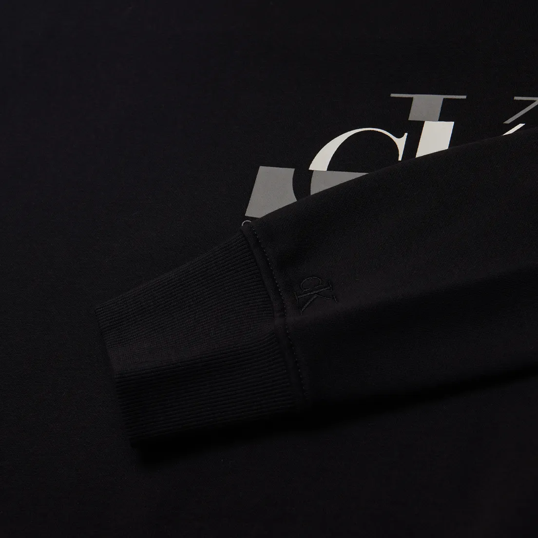 Calvin Klein Jeans Мужская толстовка Glitched CK Logo Crew Neck
