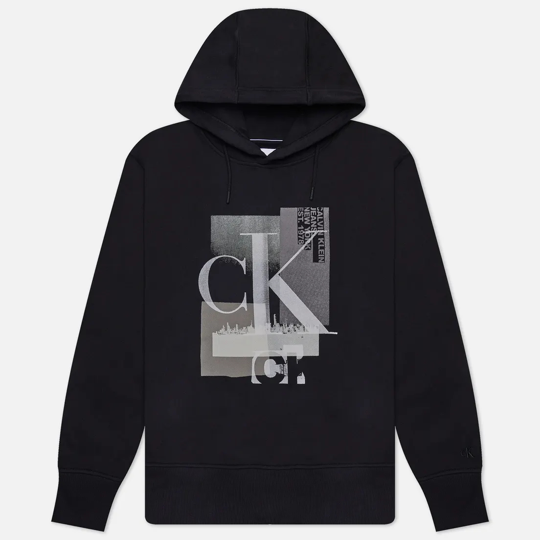 Calvin Klein Jeans Мужская толстовка Connected Layer Landscape Hoodie