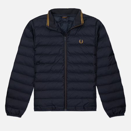 Мужской пуховик Fred Perry Insulated, цвет синий, размер L