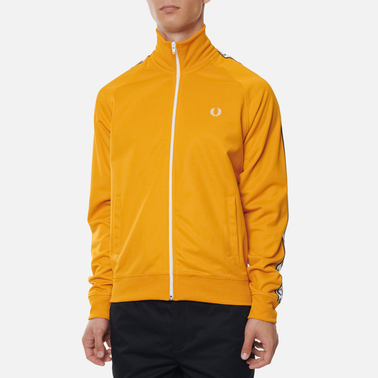 Мужская олимпийка Fred Perry Laurel Wreath Tape Amber