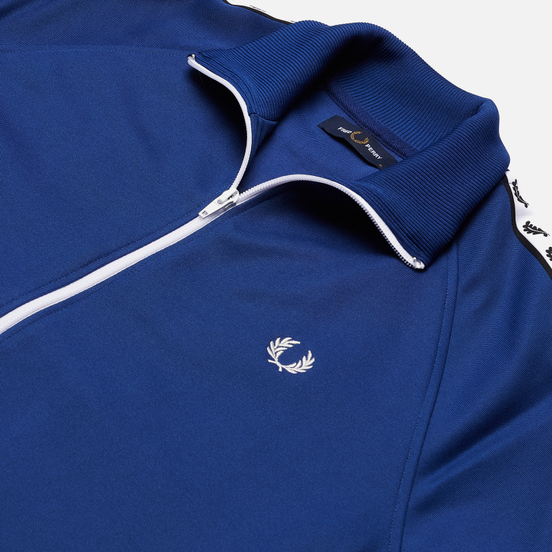 Мужская олимпийка Fred Perry Laurel Wreath Tape Nautical Blue