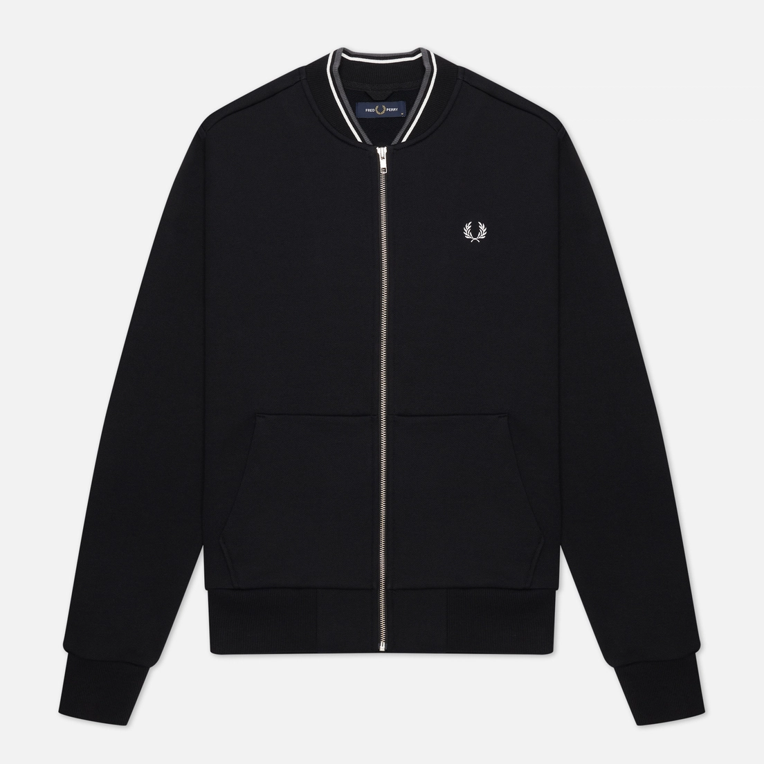 Мужская олимпийка Fred Perry Zip Through, J7504-184