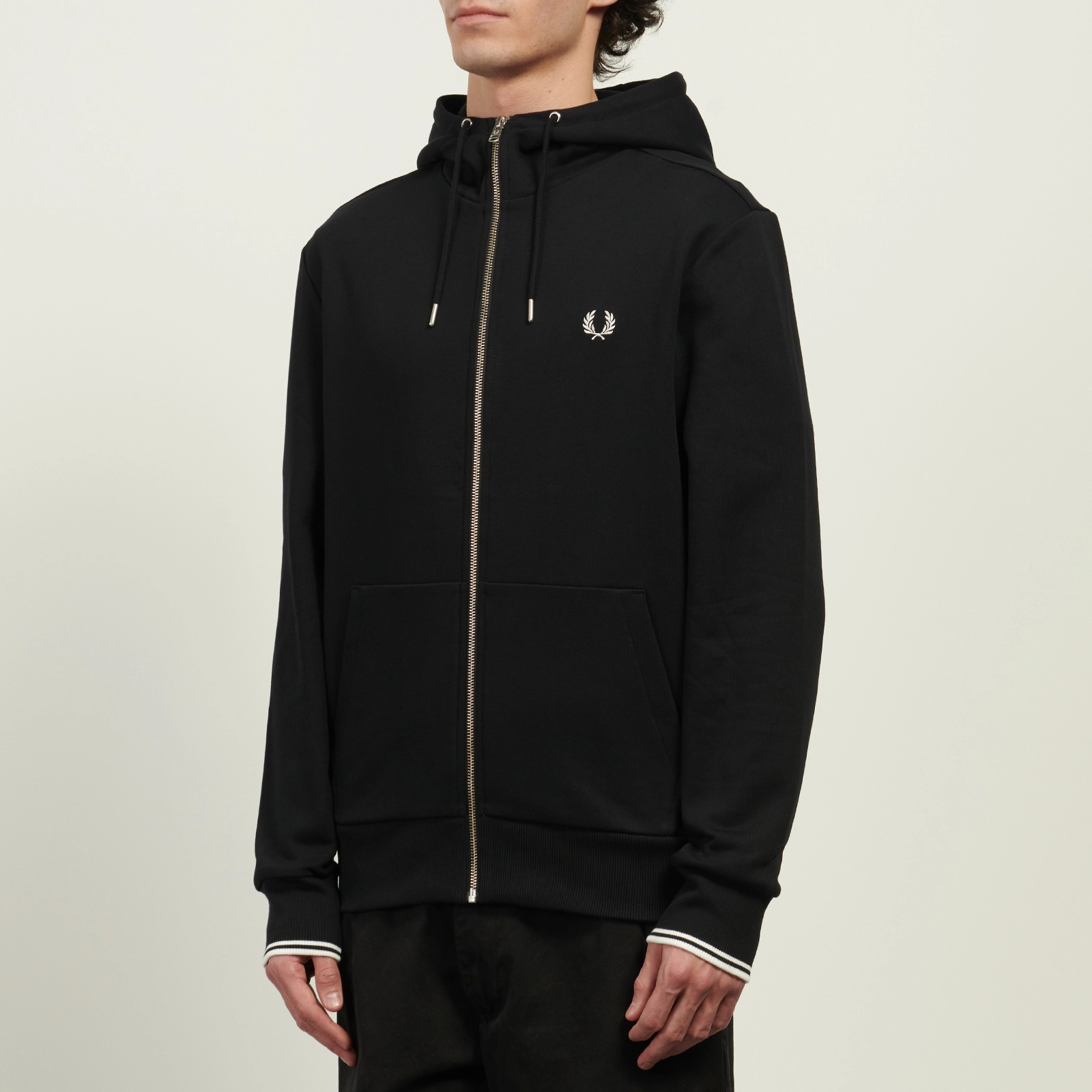 Perry Мужская толстовка Fred Perry Zip Through Hoodie, J7536-198