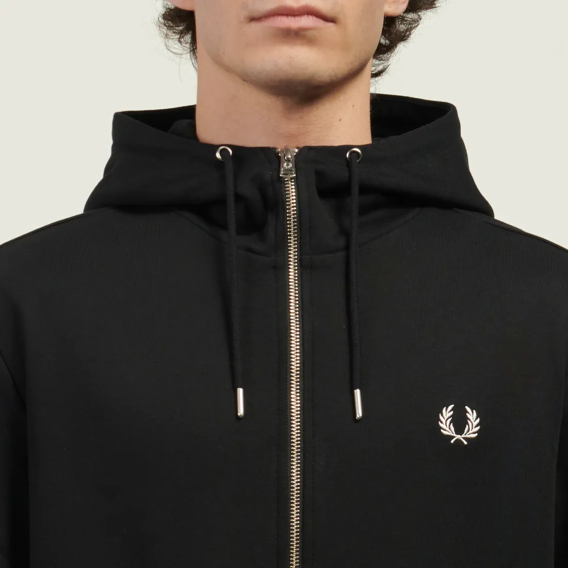 Fred Perry Мужская толстовка Zip Through Hoodie