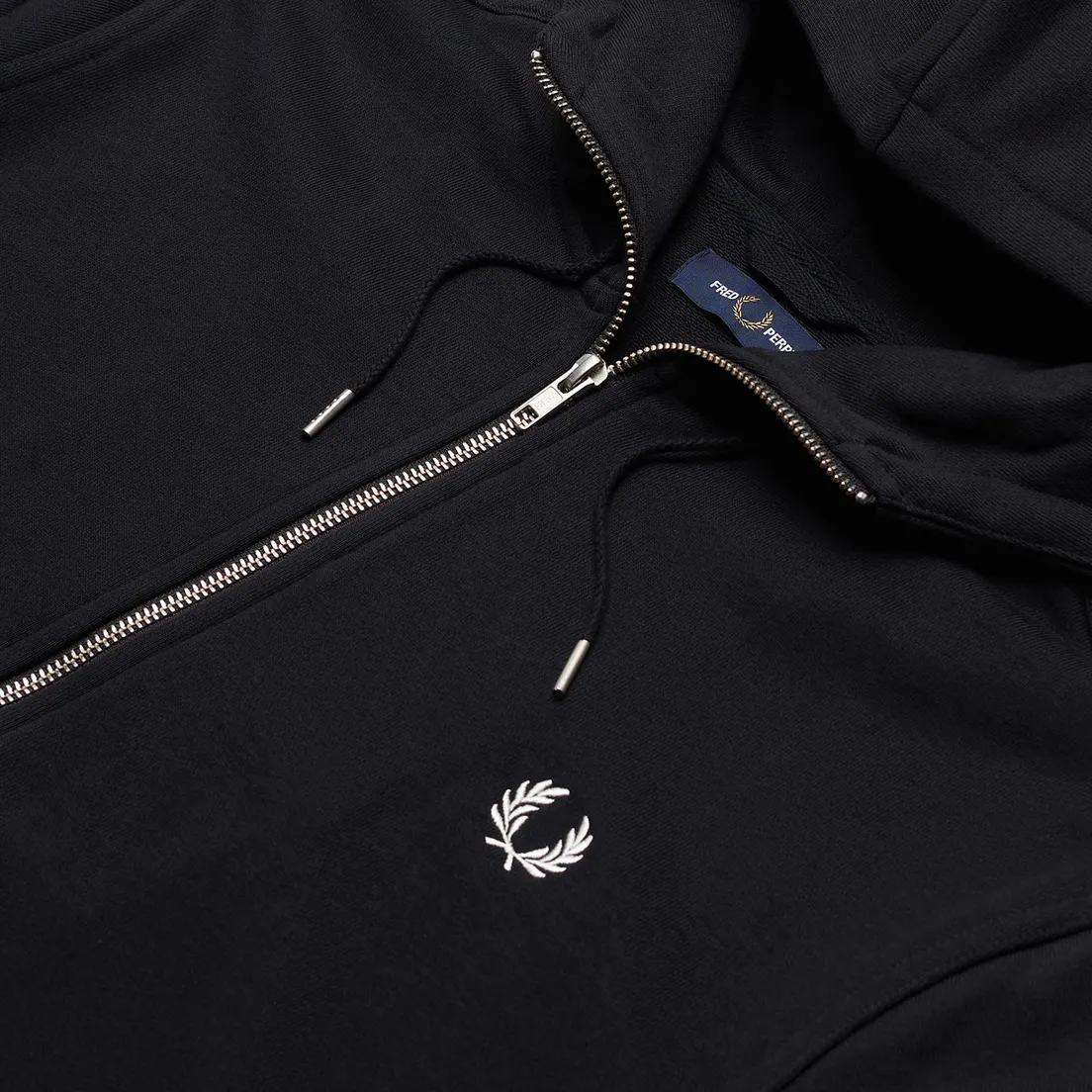 Fred Perry Мужская толстовка Zip Through Hoodie