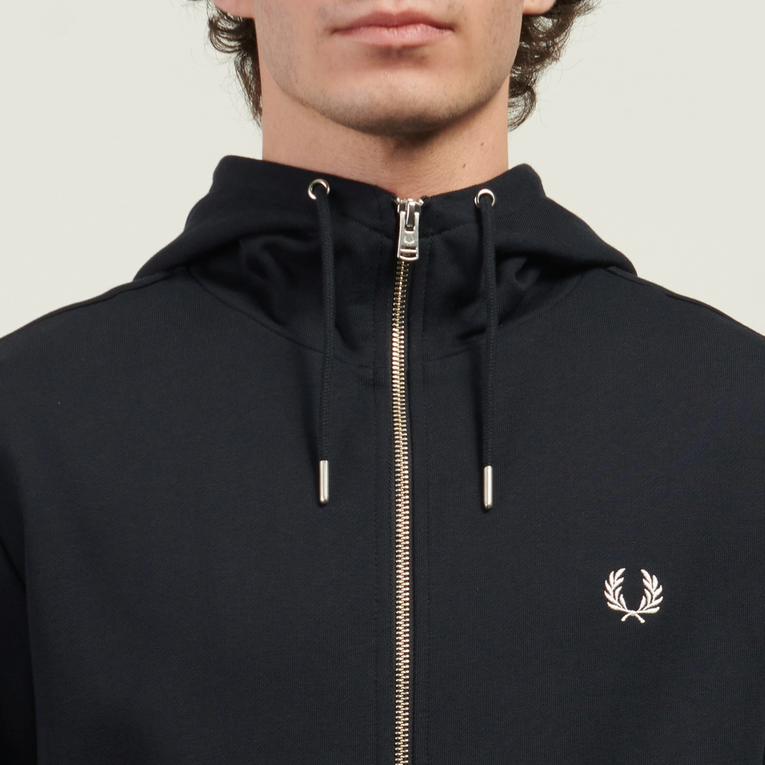 Fred Perry Мужская толстовка Zip Through Hoodie