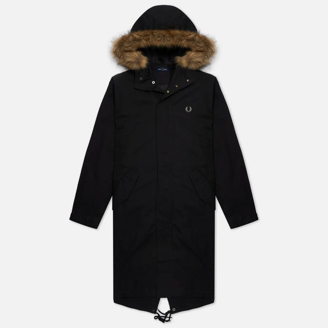 Fred Perry Мужская куртка парка Zip In Liner