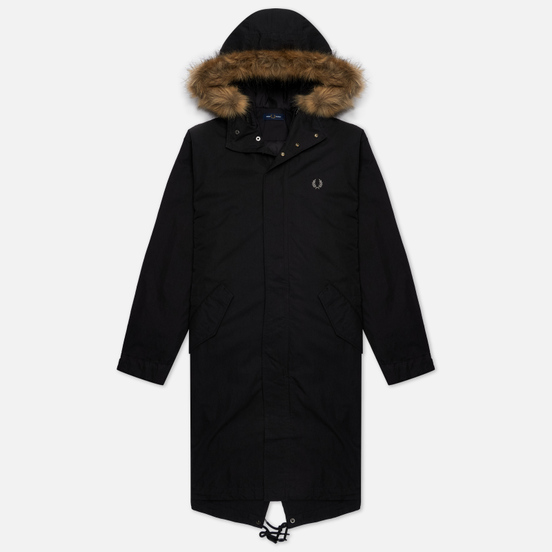 Мужская куртка парка Fred Perry Zip In Liner Black