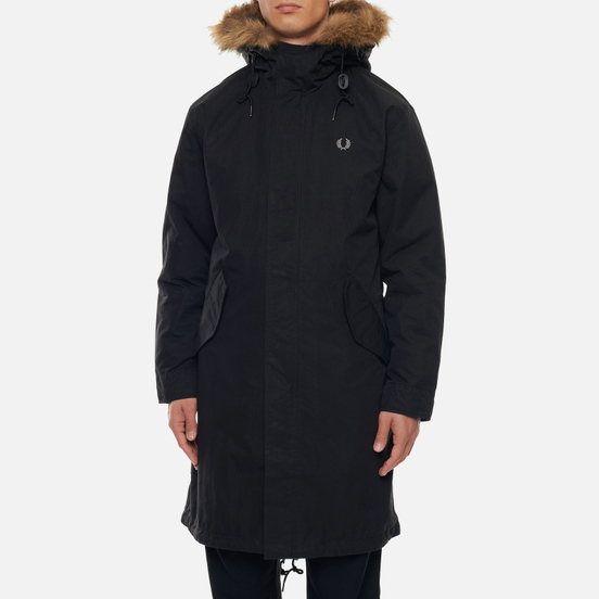 Мужская куртка парка Fred Perry Zip In Liner Black