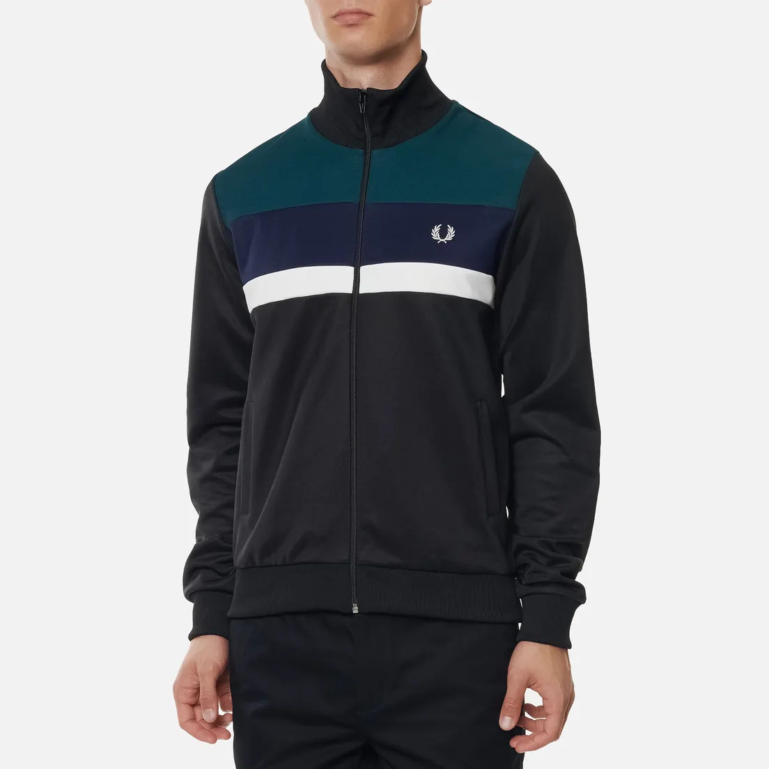 Fred Perry Мужская олимпийка Colourblock Track