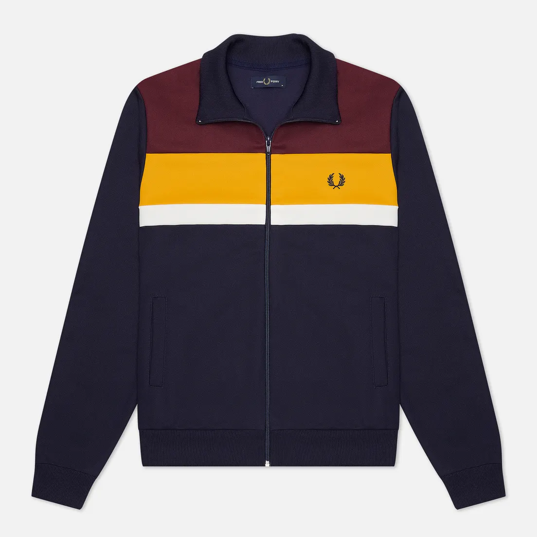 Fred Perry Мужская олимпийка Colourblock Track