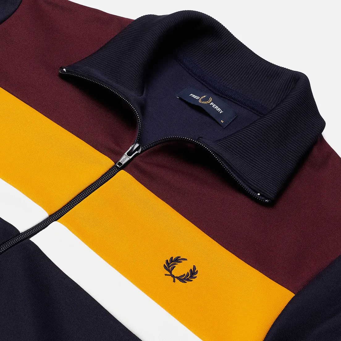 Fred Perry Мужская олимпийка Colourblock Track