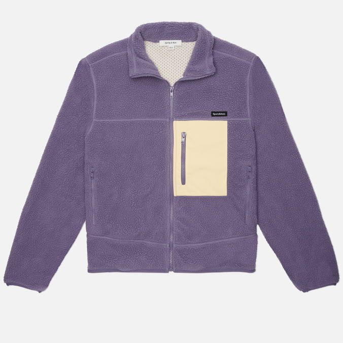 Женская флисовая куртка Sporty & Rich Zipped Sherpa