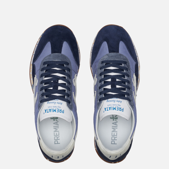 Мужские кроссовки Premiata Jackyx 5246 Blue/Navy