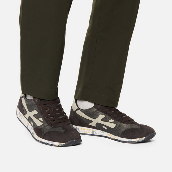 Мужские кроссовки Premiata Jackyx 5409 Grey