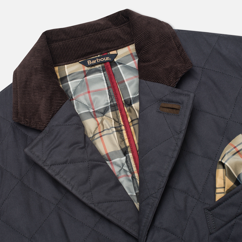 Barbour Мужская стеганая куртка Windsor Quilt