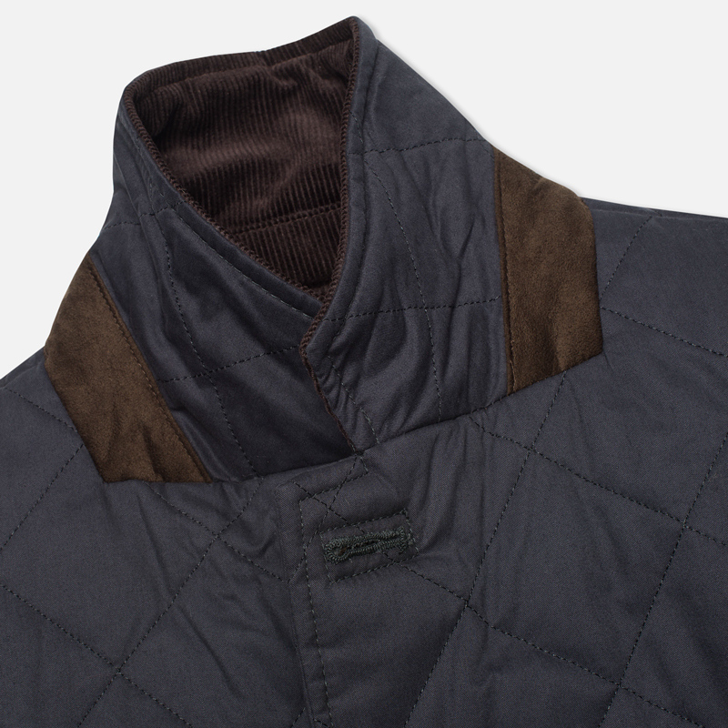 Barbour Мужская стеганая куртка Windsor Quilt