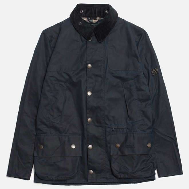 Мужская куртка Barbour x Land Rover Chartner Navy
